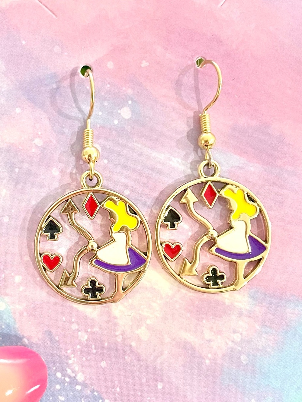 Alice In Wonderland Earrings